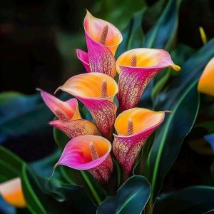 Калла Оникс купить по цене от 450р. в интернет-магазине «Посадика» с доставкой почтой в в Симферополе и по всей России – [изображение №1].